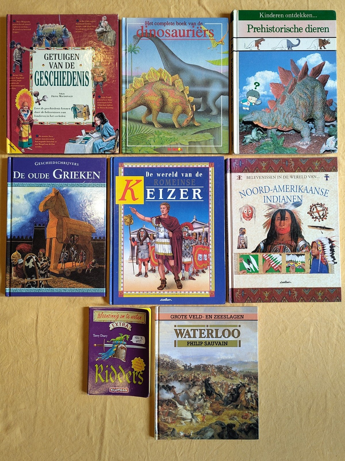 Boeken over geschiedenis - voor kinderen, Enlèvement ou Envoi, Comme neuf