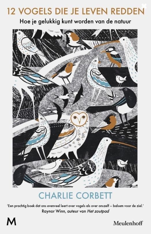 12 vogels die je leven redden, Charlie Corbett, Boeken, Natuur, Zo goed als nieuw, Vogels, Ophalen of Verzenden