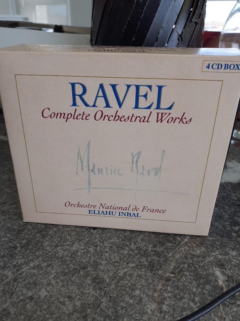RAVEL Orchestral Works -3 CD 's, Ophalen, Zo goed als nieuw, Overige typen