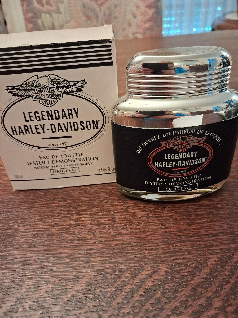 Zeldzaam Harley Davidson legendary parfum ongebruikt tester, Verzamelen, Ophalen