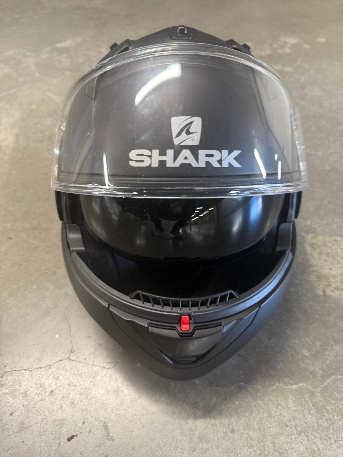 Set Shark systeem helmen met Cardo systeem, Motoren, M, Systeemhelm, Shark, Ophalen of Verzenden