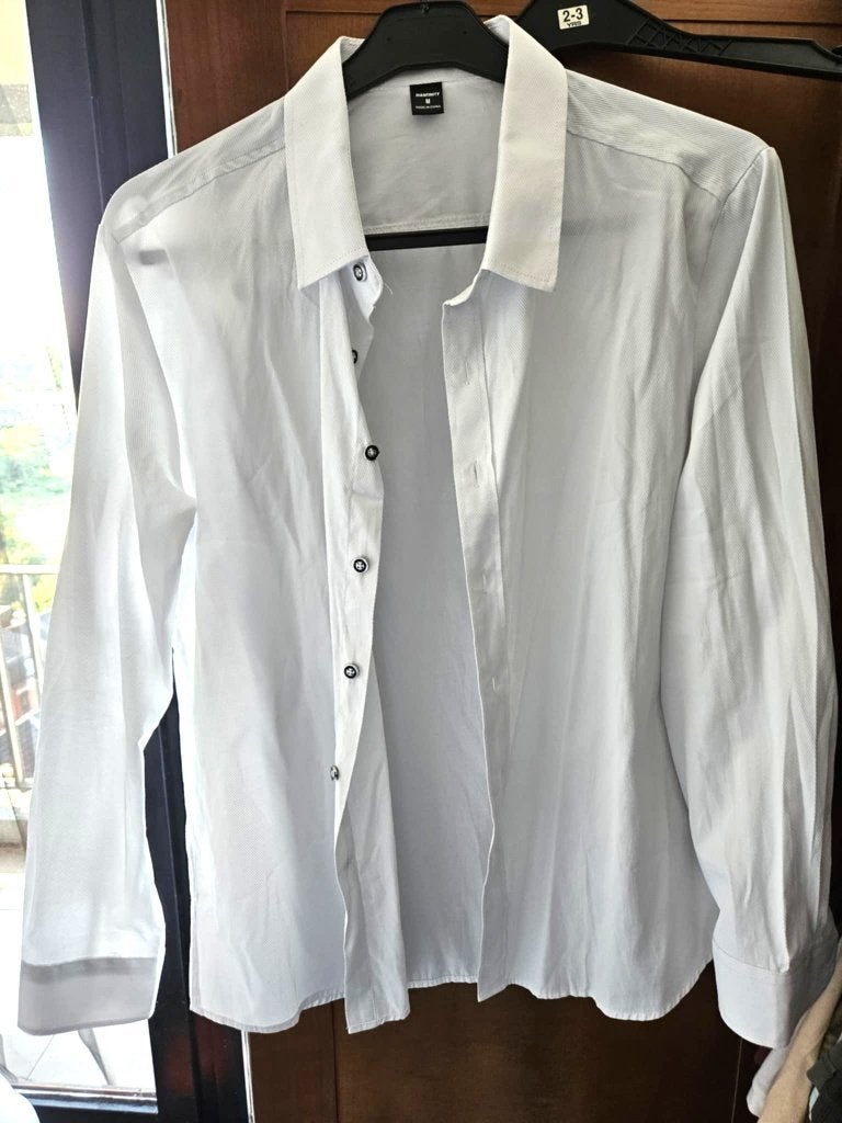 chemise homme M· Neuf ·H&M, Enlèvement, Neuf, Blanc, H&M