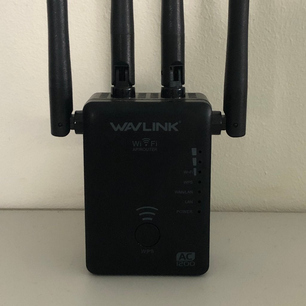 Wavlink AC1200 Wifi Repeater Range Extender, Computers en Software, Ophalen, Gebruikt, Wavlink