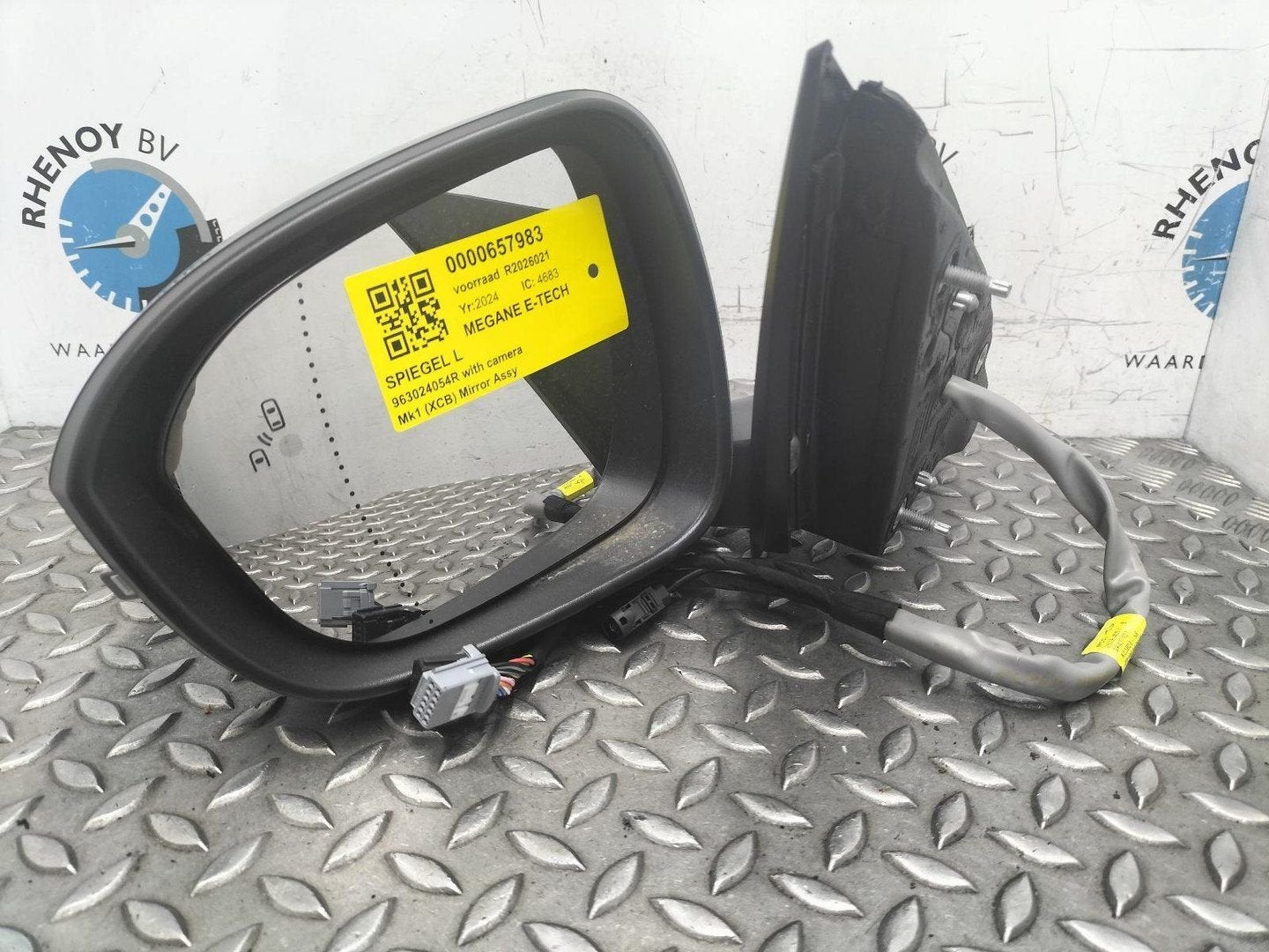 RENAULT MEGANE E-TECH EV60 (BNJ1) SPIEGEL L 963024054R 2024, Enlèvement ou Envoi, Utilisé, ARN reconnu