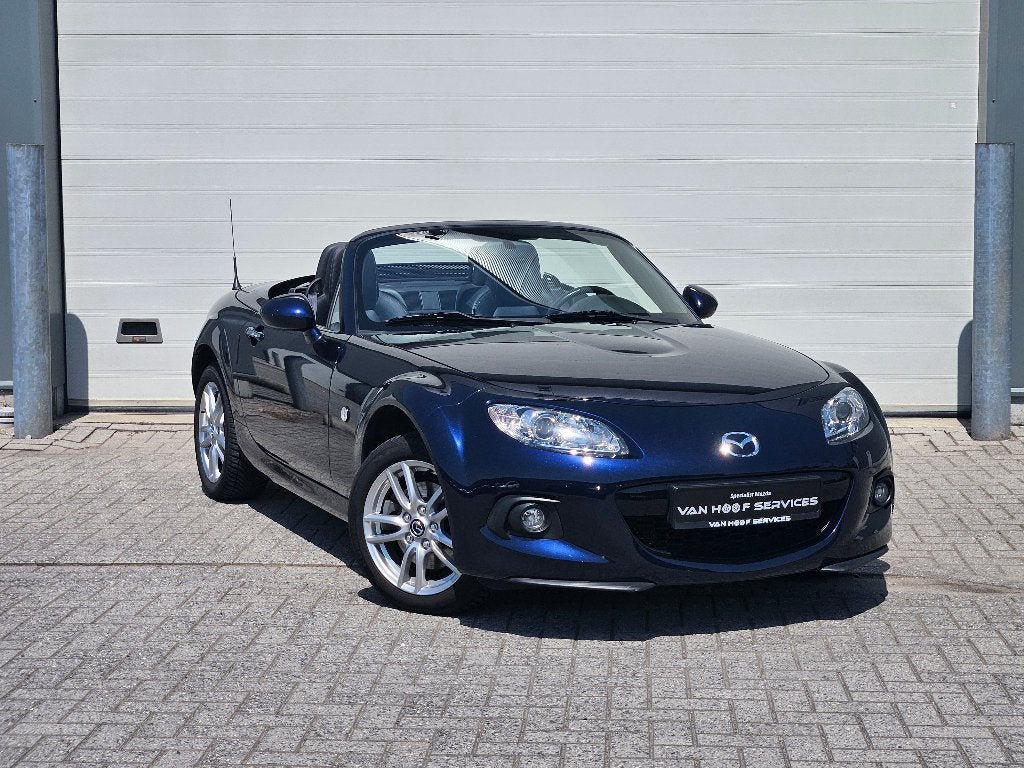 Mazda MX-5 Roadster Coupé 1.8i Stormy Blue, Auto's, Mazda, Euro 5, Achterwielaandrijving, 4 cilinders, Cabriolet