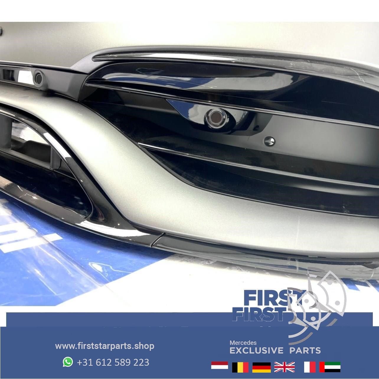 W176 AMG VOORBUMPER FACELIFT A KLASSE 2018 A45 AMG PERFORMAN, Utilisé, -, Avant, -