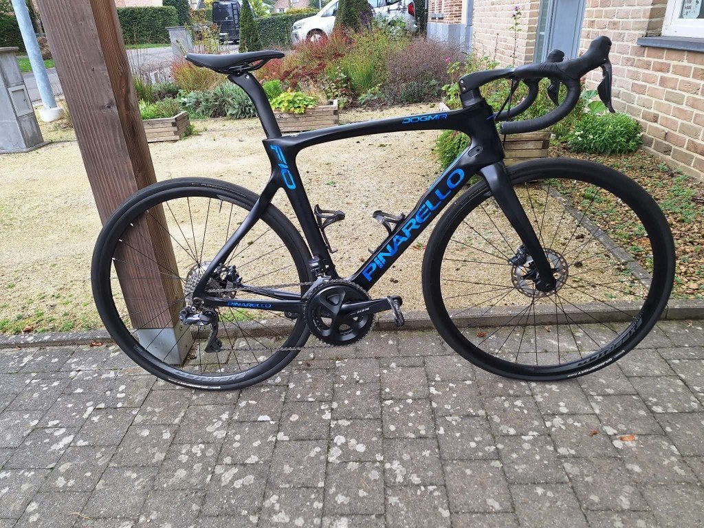 pinarello f10 voor onderdelen of reparatie, Fietsen en Brommers, Ophalen, Gebruikt, Stuur, Carbon