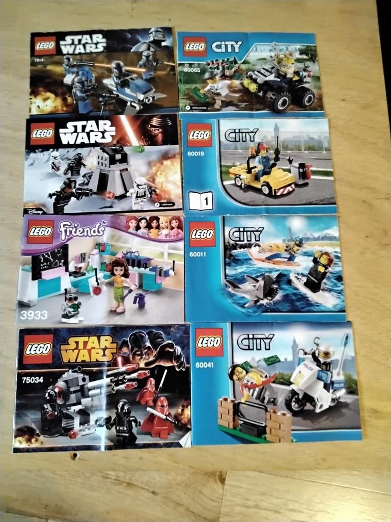 22 lego instructie boekjes, Ophalen, Lego