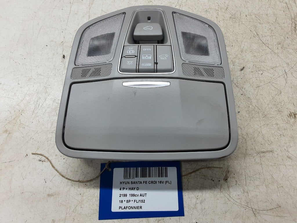 ECLAIRAGE DE PLAFONNIER Hyundai Santa Fe III (DM), Utilisé, Hyundai
