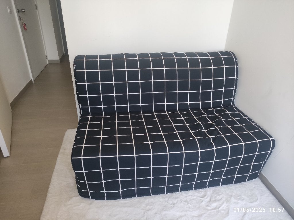 2-zits slaapbank, tweepersoonsbed, Ophalen