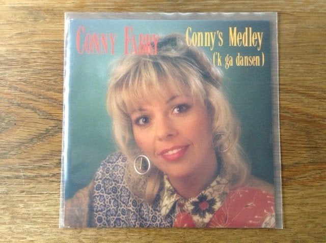 single conny fabry, En néerlandais, Enlèvement ou Envoi, Housse de protection extérieure, 7 inch