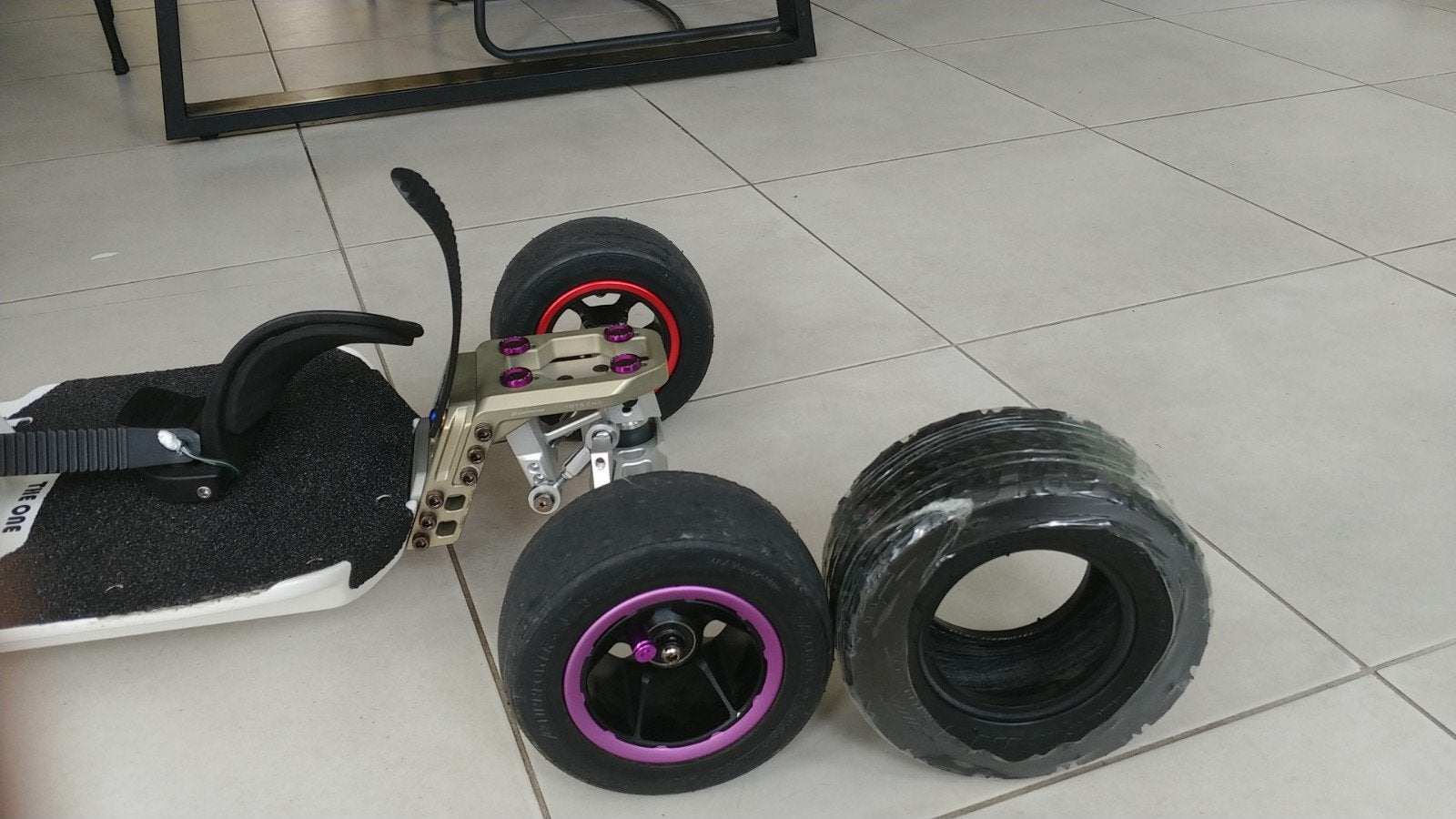 Linnpower The one Prime raceboard 2sec:0-50km/h-Loweringkit, Sport en Fitness, Skateboarden, Ophalen, Skateboard