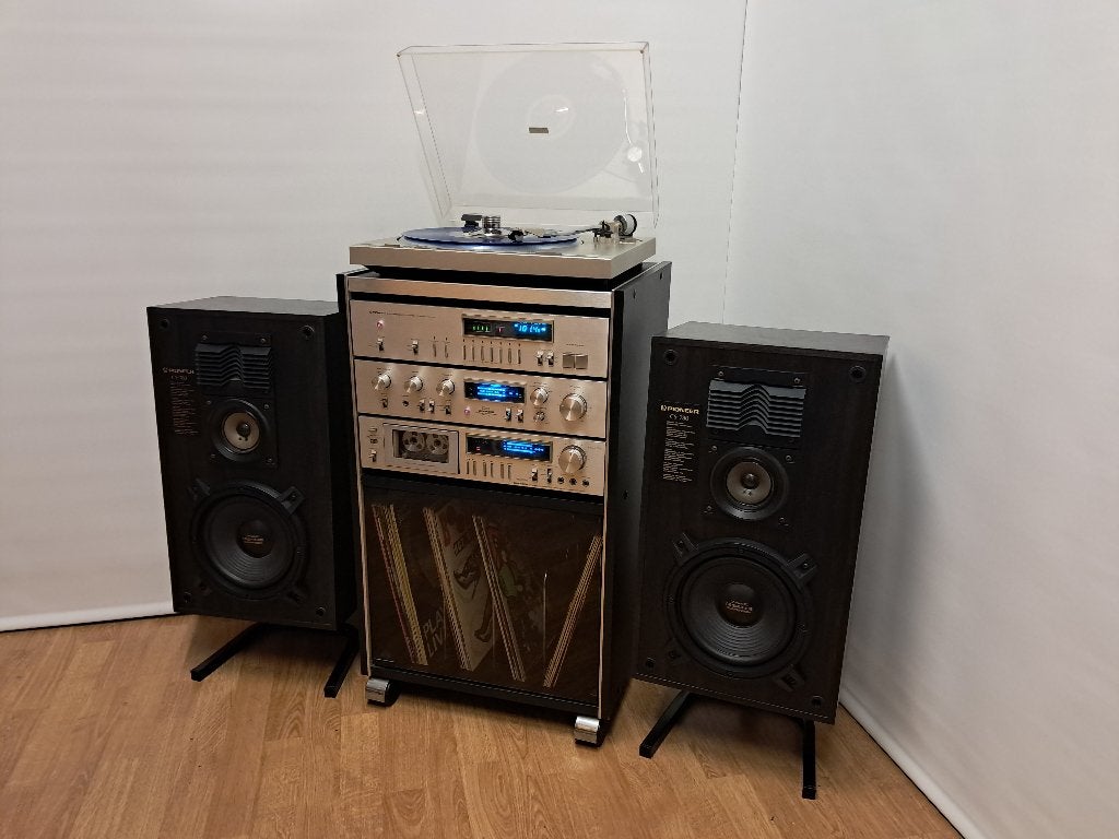 Pioneer Blue-Line Vintage stereo-set from the early 80's, Ophalen, Cassettedeck, Pioneer, Losse componenten