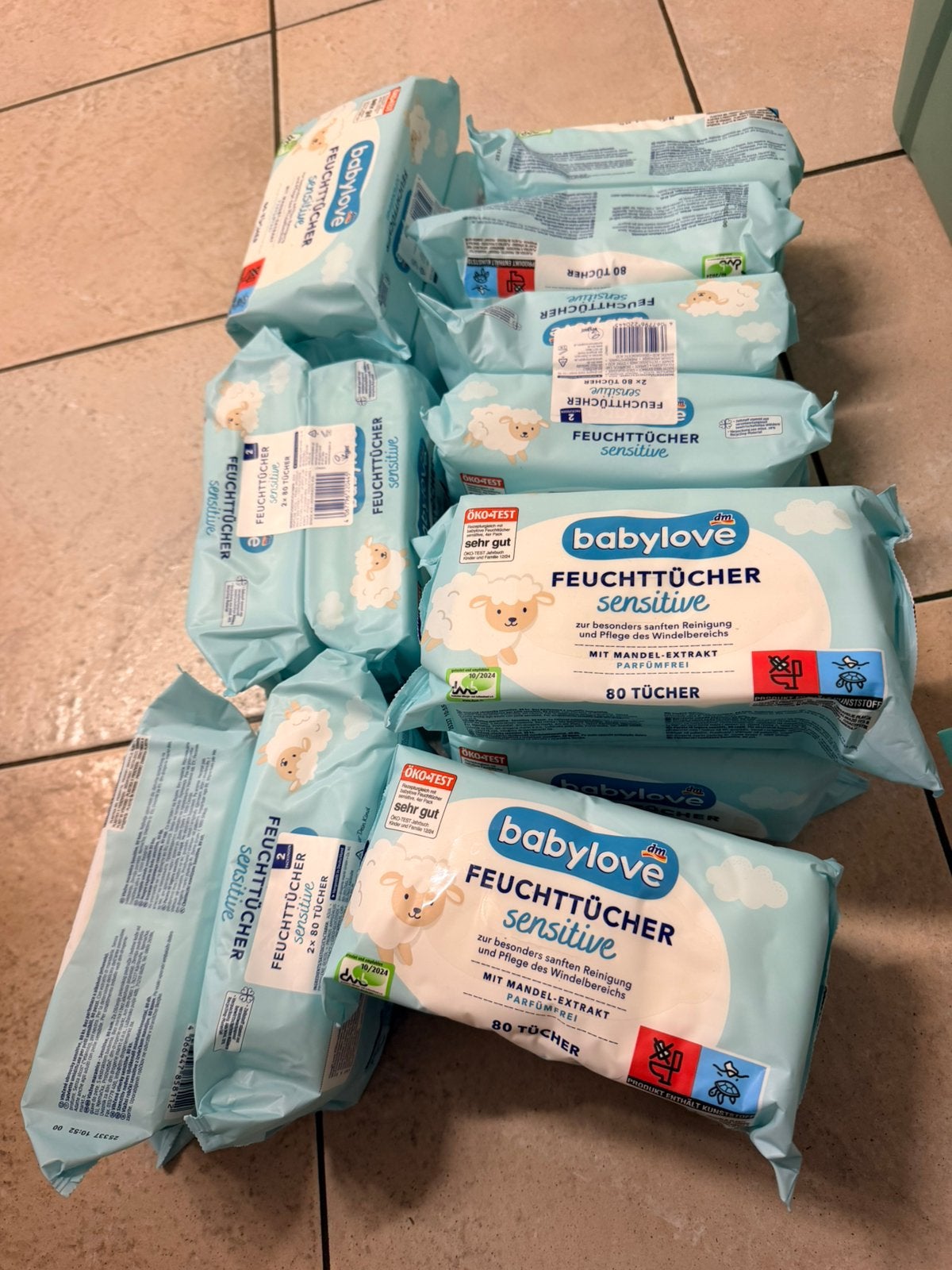 15 pakken billendoekjes, Kinderen en Baby's, Ophalen, Nieuw, Overige typen, Overige merken