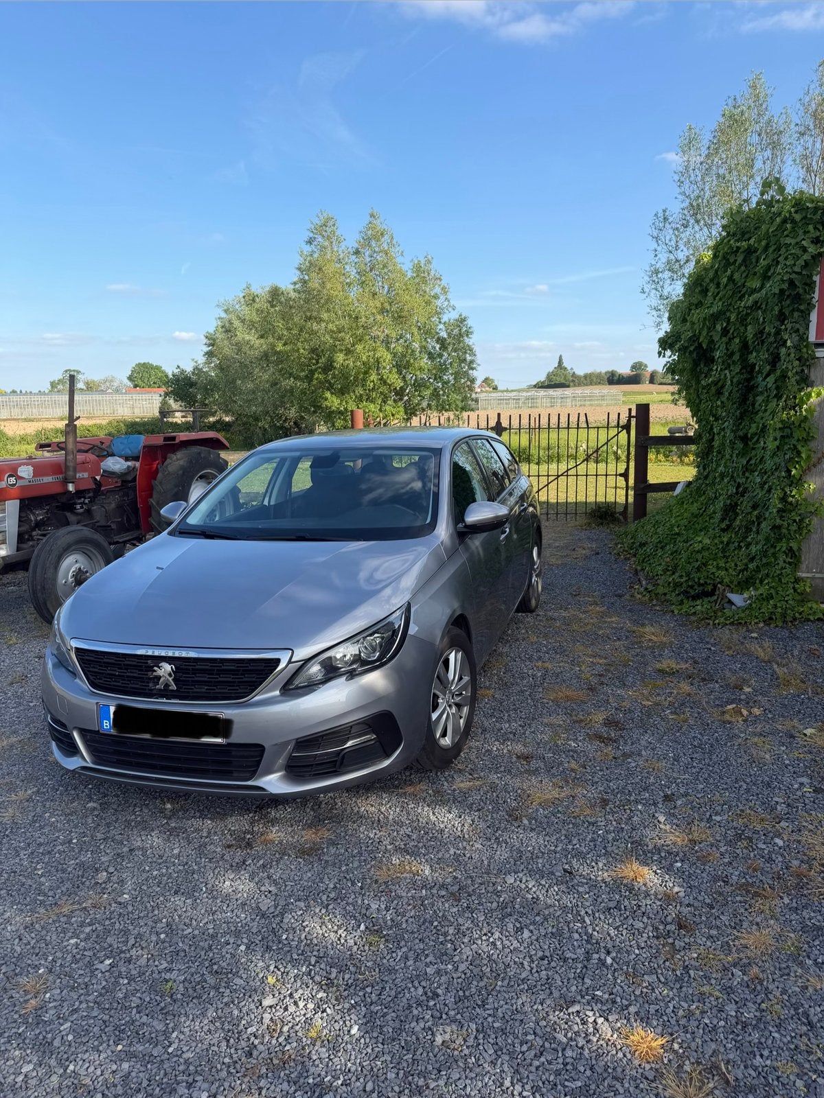 Peugeot 308 sw, Autos, Peugeot, Particulier, Essence, 5 portes, Boîte manuelle, Argent ou Gris, Noir, Enlèvement