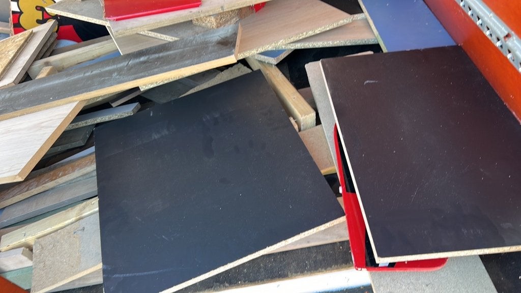 Hout, Doe-het-zelf en Bouw, Ophalen, Gebruikt, Overige houtsoorten, Overige typen