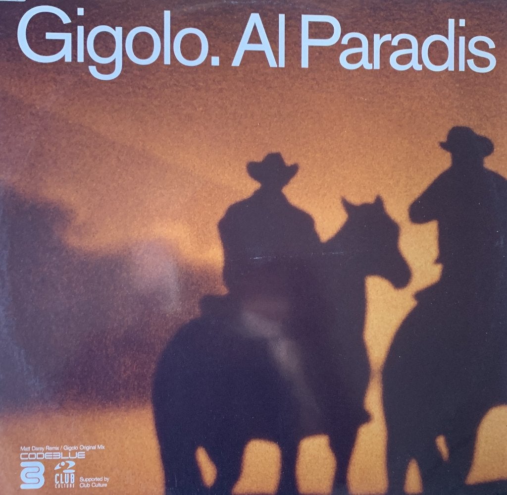 GIGOLO  AL PARADIS, Cd's en Dvd's, Ophalen of Verzenden, Trance