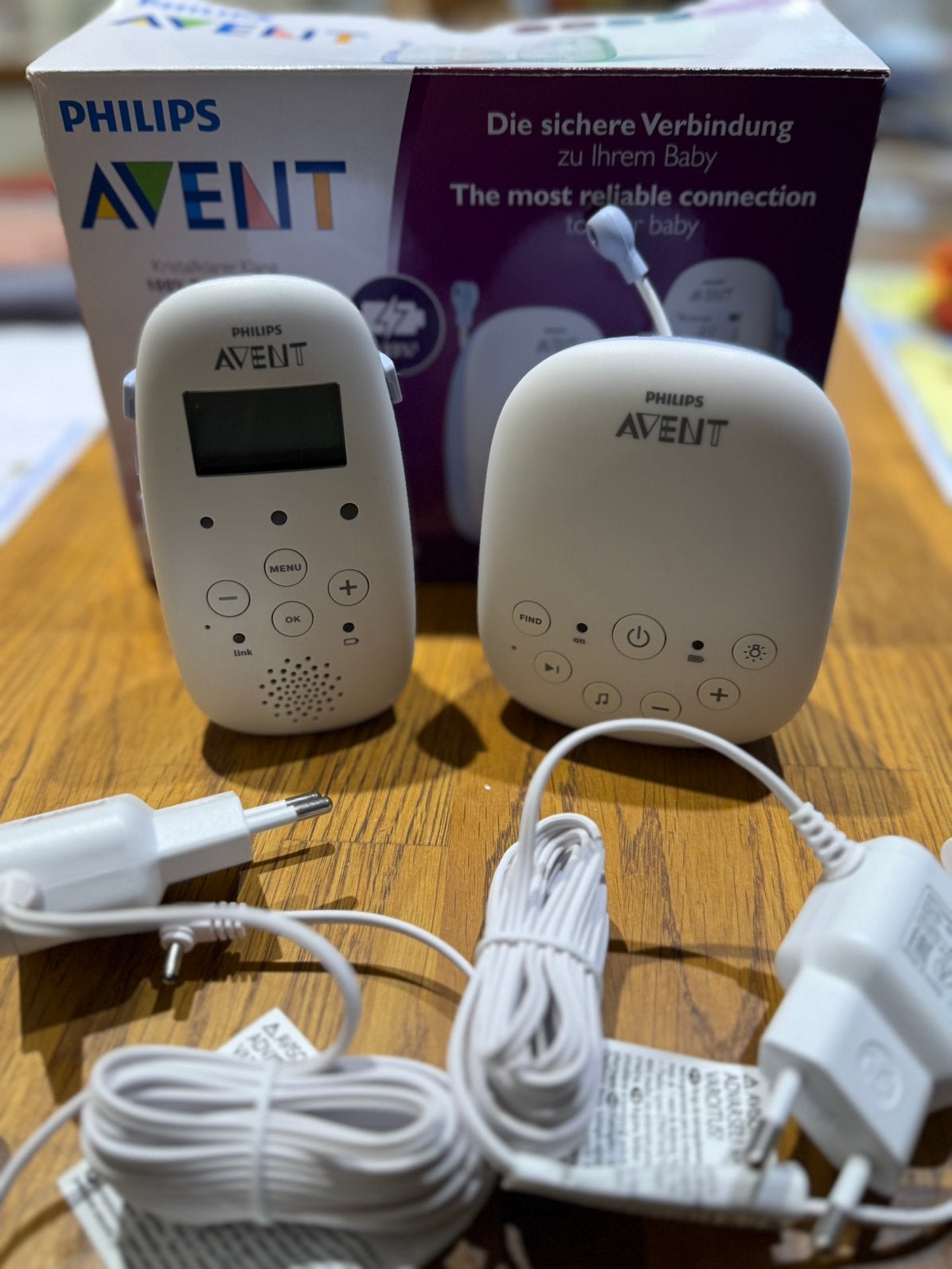 Babyphone Philips neuf, Enfants & Bébés, Enlèvement, Neuf, 100 à 250 mètres, Fonction Répondeur