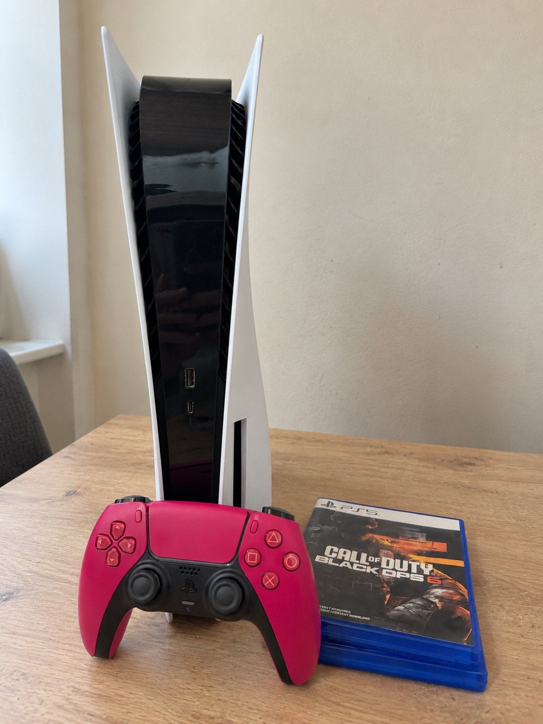 Sony PlayStation 5 Disc + Controller + 2 Games, Games en Spelcomputers, Ophalen, Zo goed als nieuw, Playstation 5