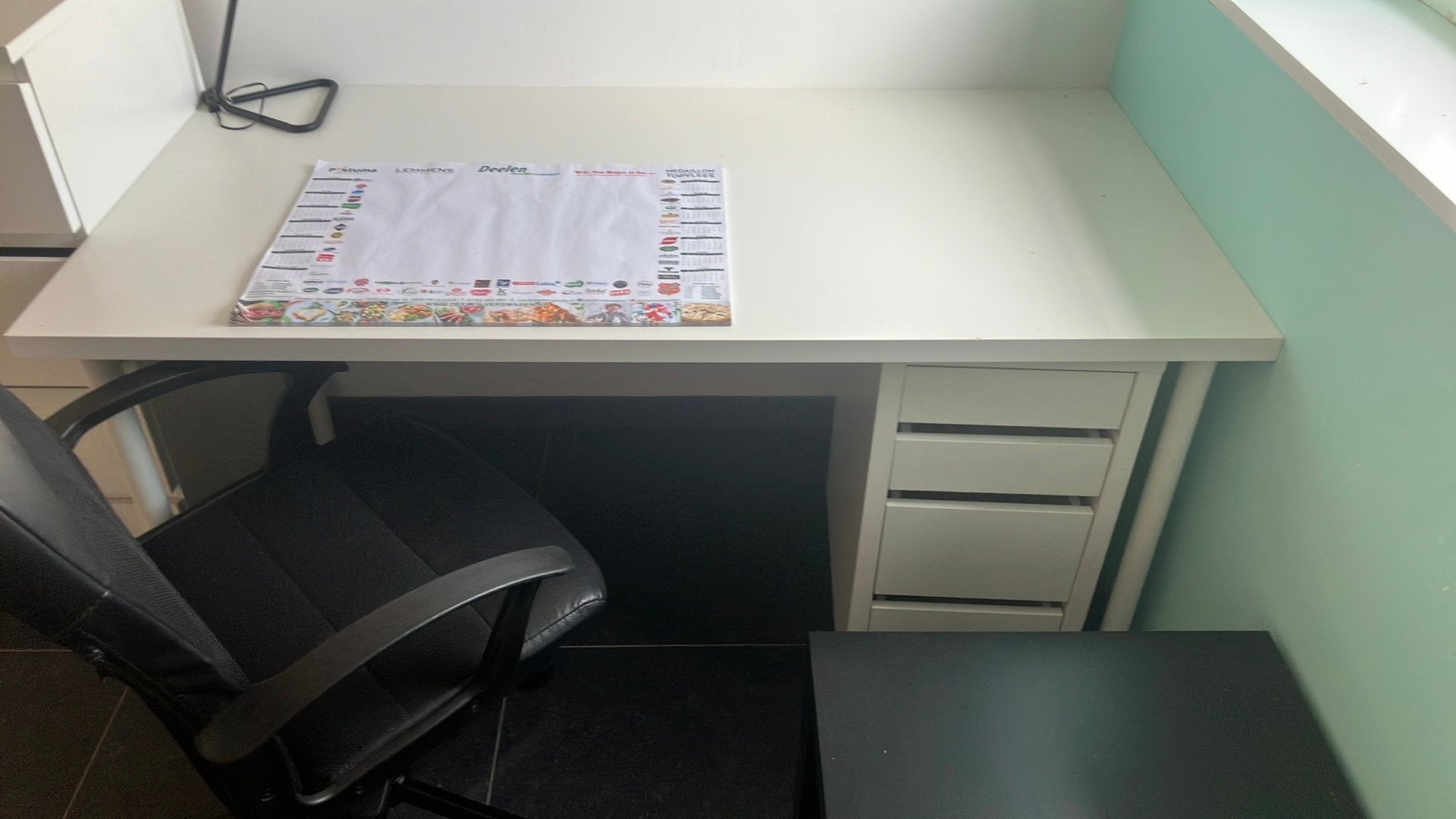 Buro met stoel en kastje, Huis en Inrichting, Ophalen, Zo goed als nieuw