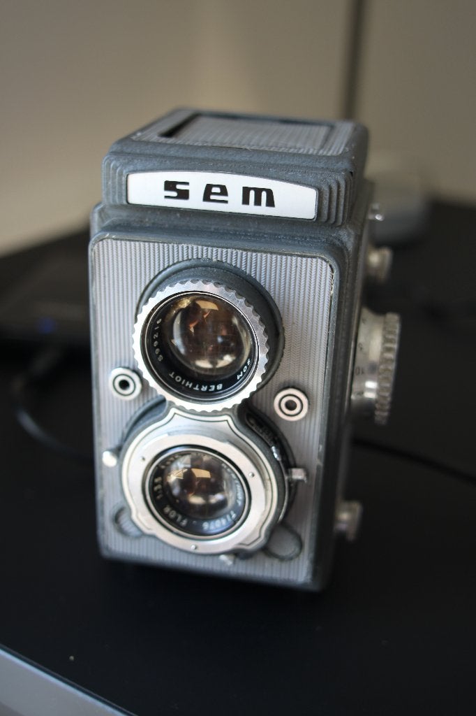 Caméra SEM, copie Rolleicord française, TV, Hi-fi & Vidéo, Appareils photo analogiques, Enlèvement, Ne fonctionne pas, Reflex miroir