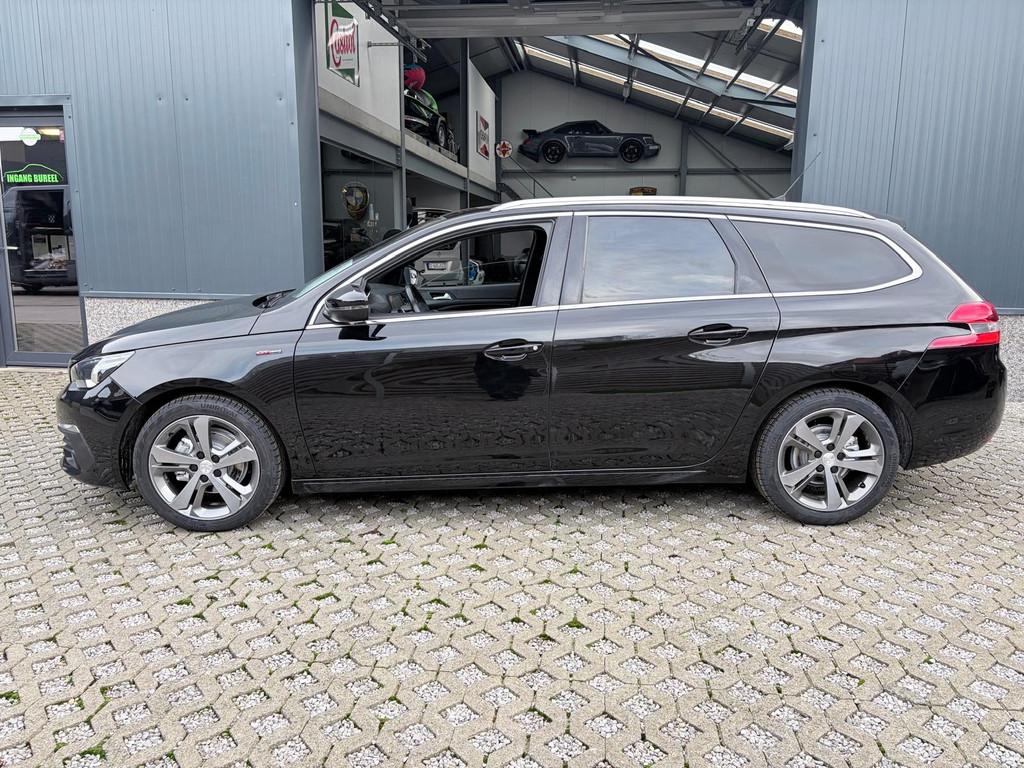 Peugeot 308 Sw - GT line - Automaat - Benzine, Autos, Capteur de stationnement, Achat, Euro 6, Entreprise