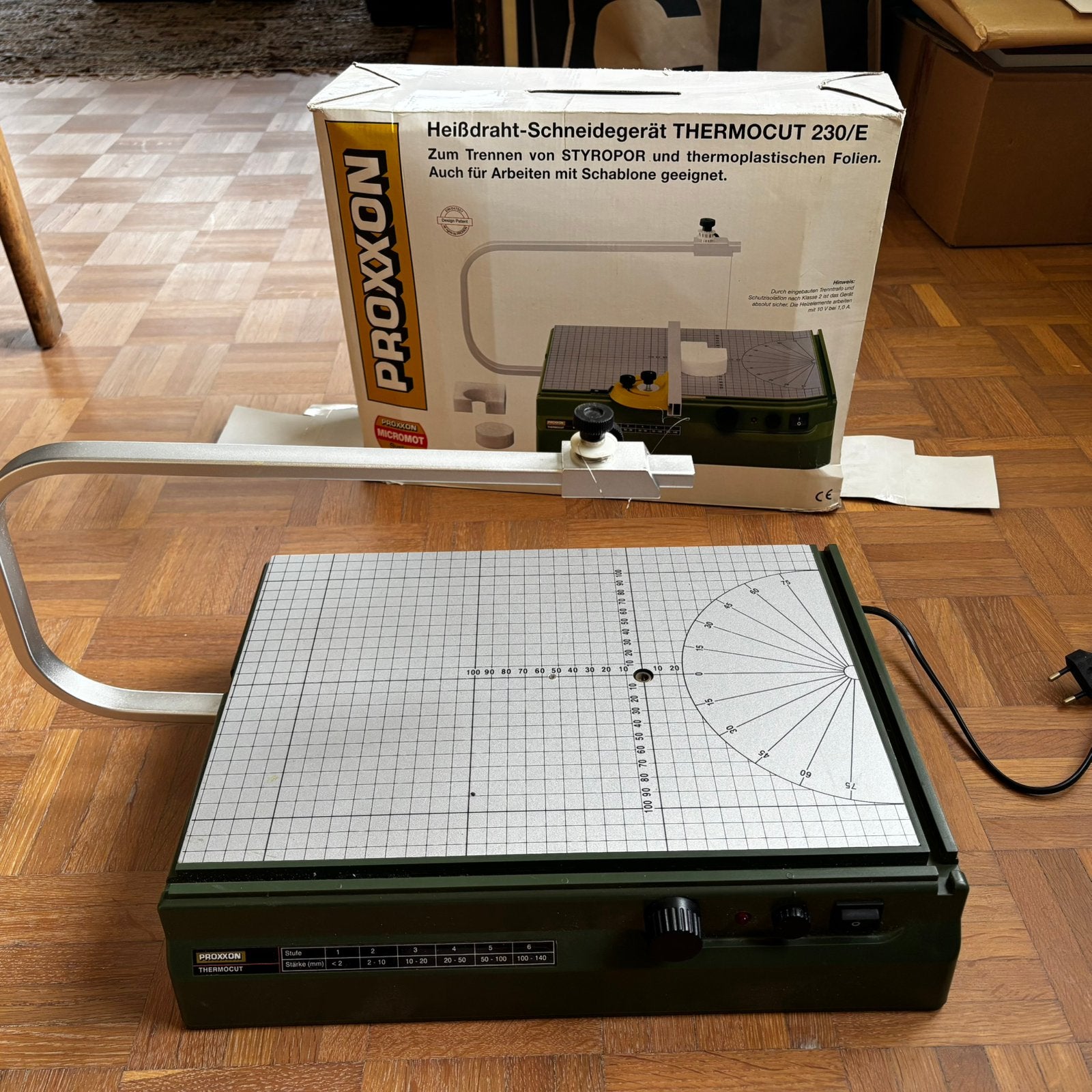Proxxon Thermocut 230/e, Ophalen, Gebruikt
