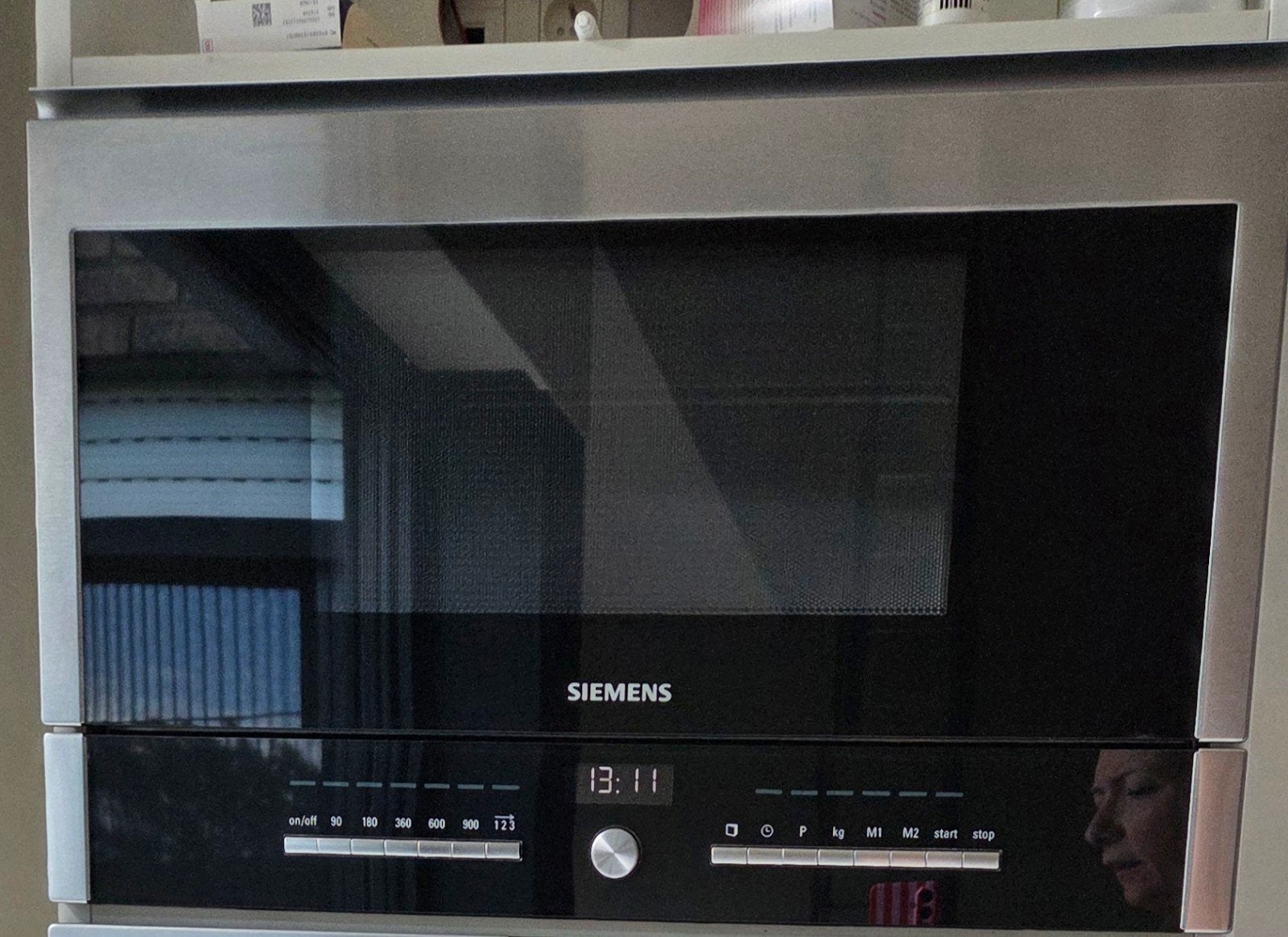 Inbouw microgolfoven Siemens, Elektronische apparatuur, Microgolfovens, Ophalen, Zo goed als nieuw, Inbouw, Microgolfoven