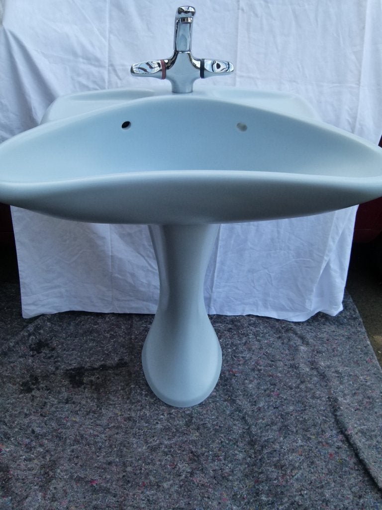 vintage space age wastafel lavabo Luigi Colani - Villeroy, Ophalen, Huis en Inrichting