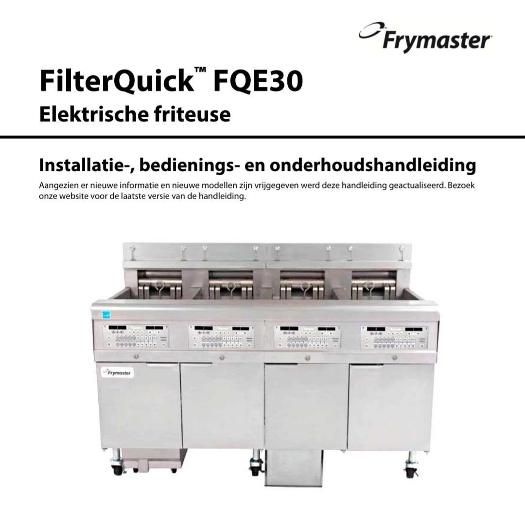 Frymaster filterquick FQE30, Articles professionnels, Enlèvement