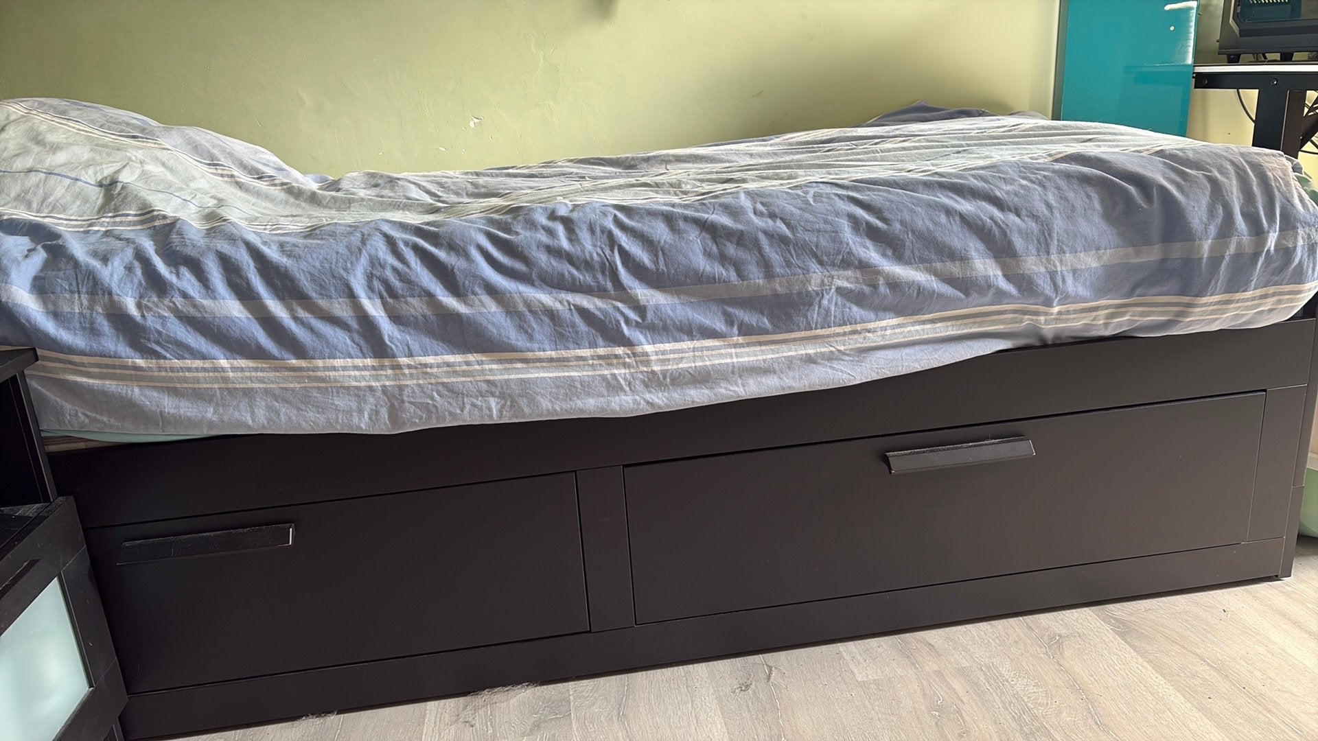 Ikea Brimnes 80x200 uittrekbaar 160x200, Enlèvement, Comme neuf