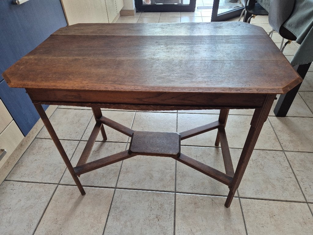 table de bureau antique/table d'appoint Art Déco, Antiquités & Art, Enlèvement