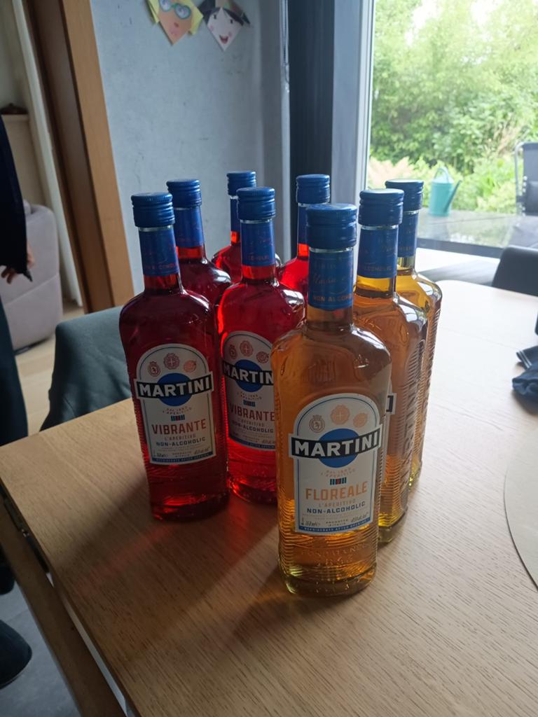 Boisson apéritive, Enlèvement