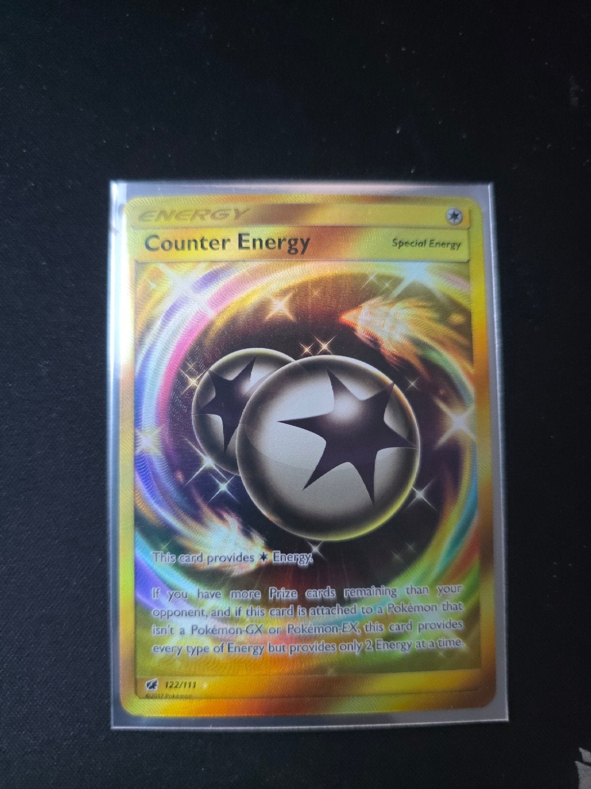 Pokémon Secret Rare Counter Energy - 122/111, Hobby en Vrije tijd, Verzamelkaartspellen | Pokémon, Losse kaart, Ophalen