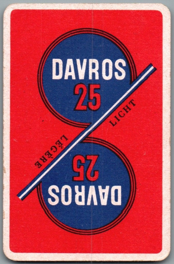 speelkaart - LK15173 - Davros, Collections, Envoi, Comme neuf, Carte(s) à jouer