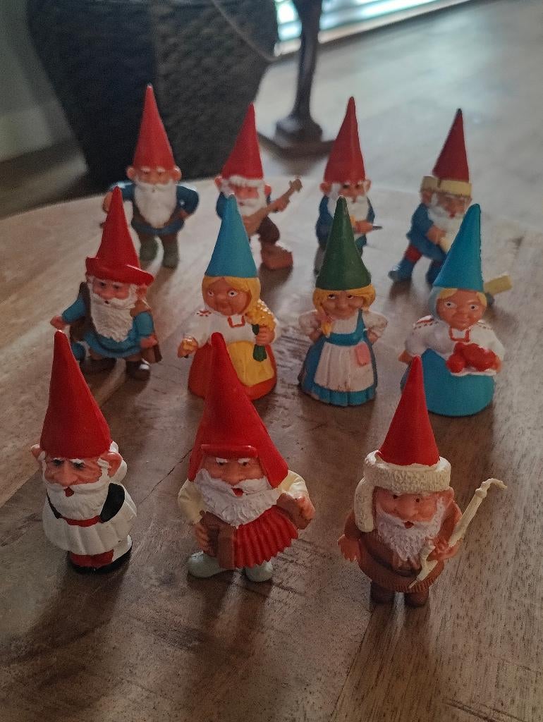 Verzameling vintage David de Kabouter figuurtjes, Verzamelen, Ophalen of Verzenden, Zo goed als nieuw