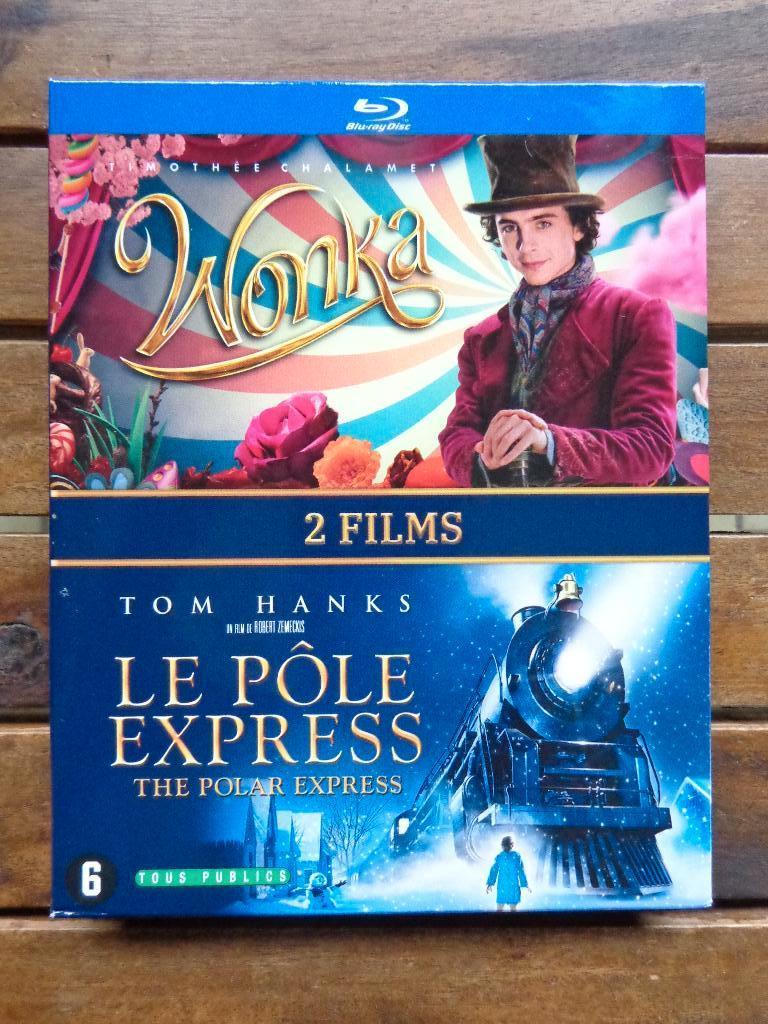 )))  Bluray  Wonka  //  Bluray  Le Pôle Express  (((, Enlèvement ou Envoi, Science-Fiction et Fantasy