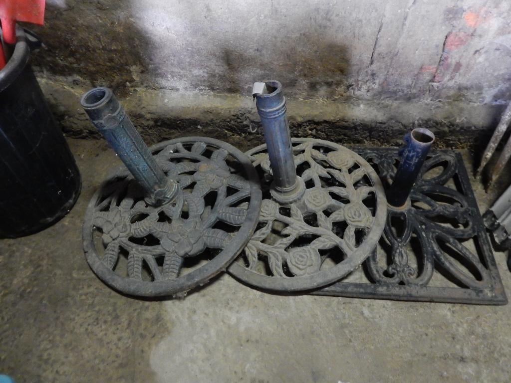 pied de prarasol, Enlèvement, Utilisé