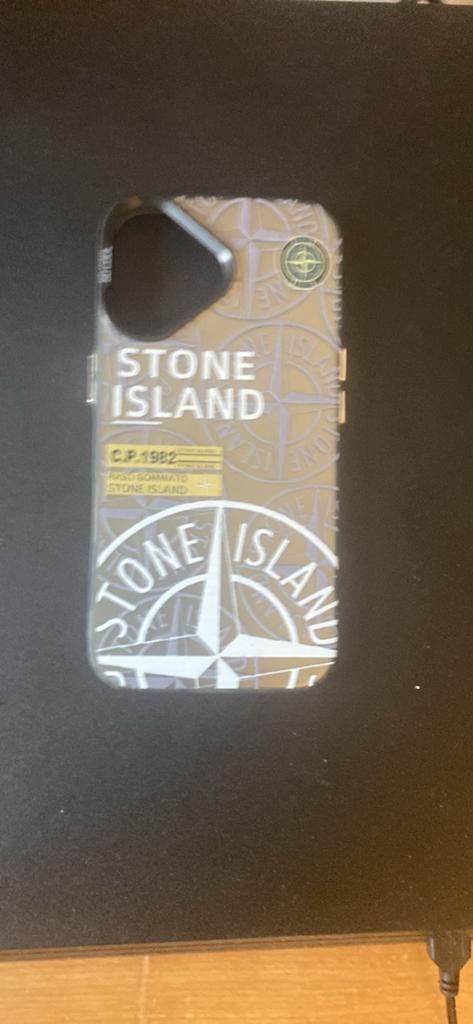 Coque iphone 16 stone island noir, Telecommunicatie, Mobiele telefoons | Hoesjes en Screenprotectors | Apple iPhone, Ophalen, IPhone 11