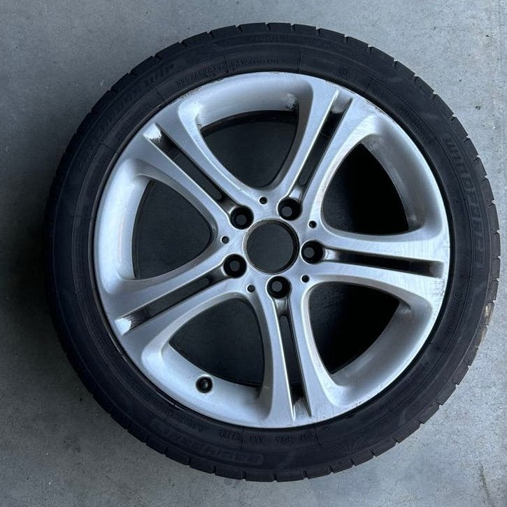 4 pneus été sur jantes alu 225/45Z R17 94w, Enlèvement, Pneus été, Pneu(s)