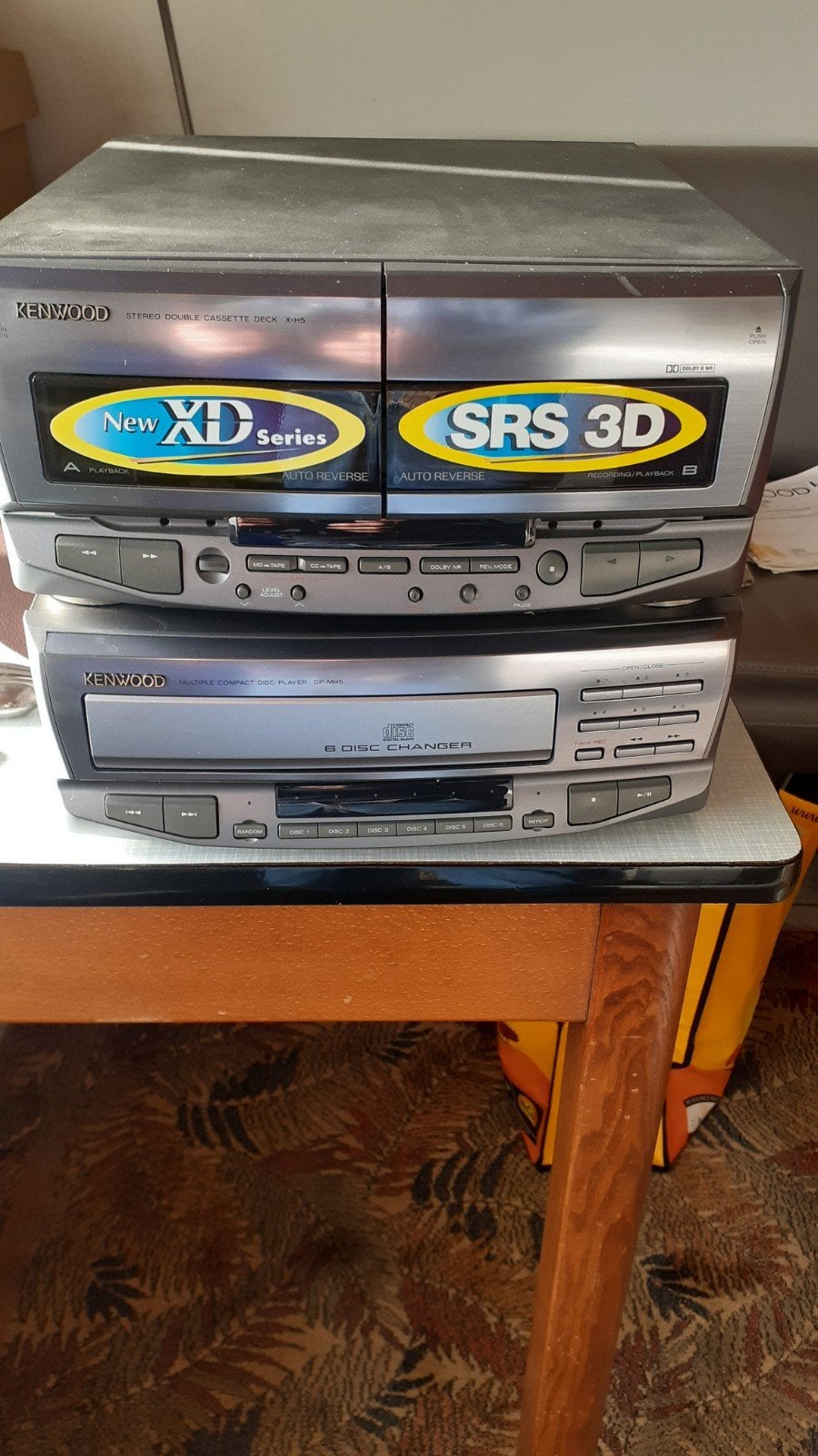 Kenwood cd speler +cassette speler., Verzamelen, Automaten | Overige, Ophalen, Gebruikt