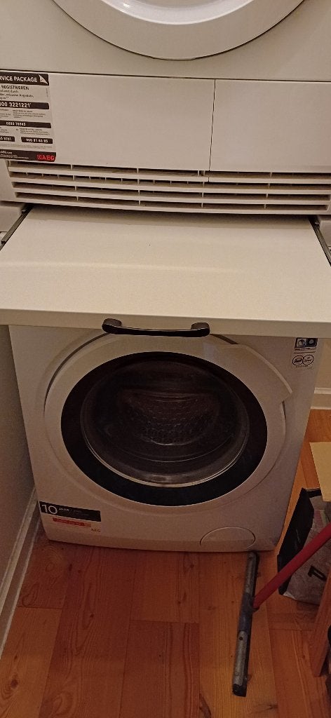 Tussenstuk wasmachine Droogkast, Ophalen, Zo goed als nieuw, Overige typen
