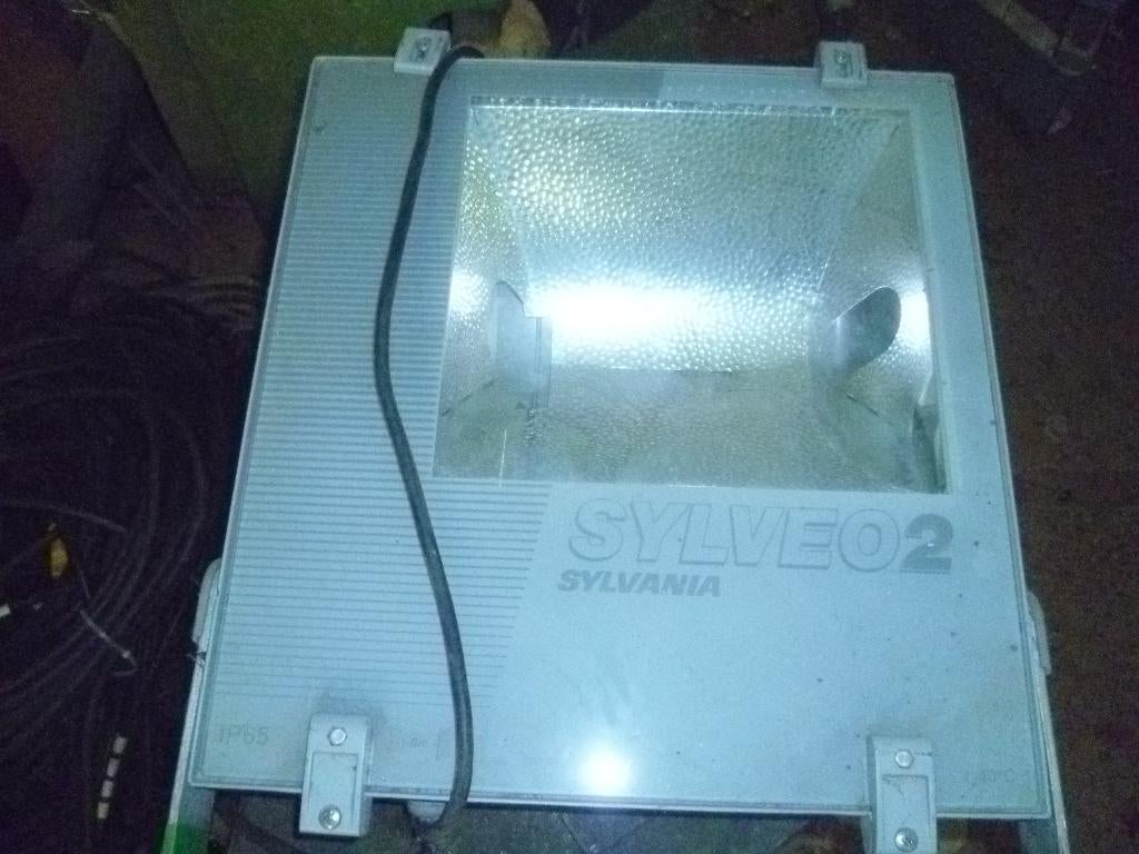 4 x werflamp, Doe-het-zelf en Bouw, Bouwverlichting, Ophalen, Gebruikt, Lamp