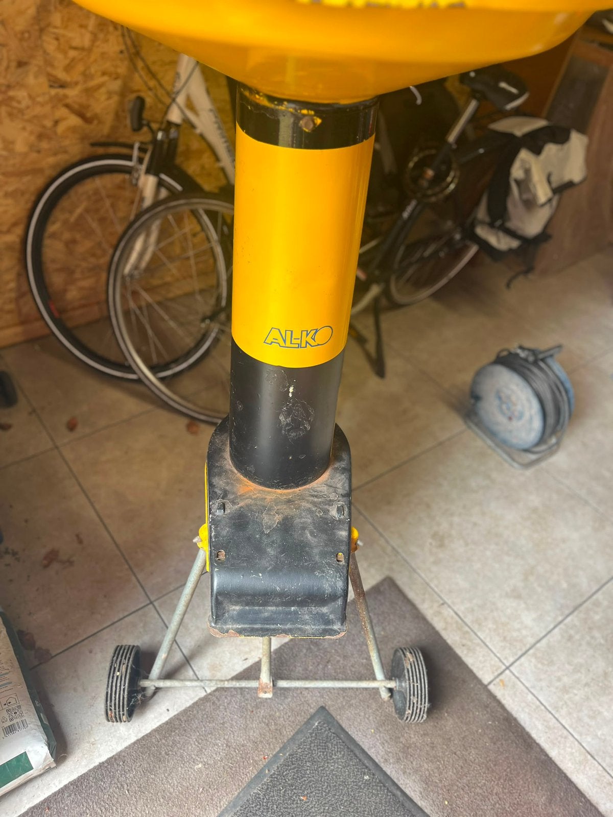 Alko elektrische hakselaar!!, Jardin & Terrasse, Déchiqueteurs, Enlèvement, Utilisé, Électrique