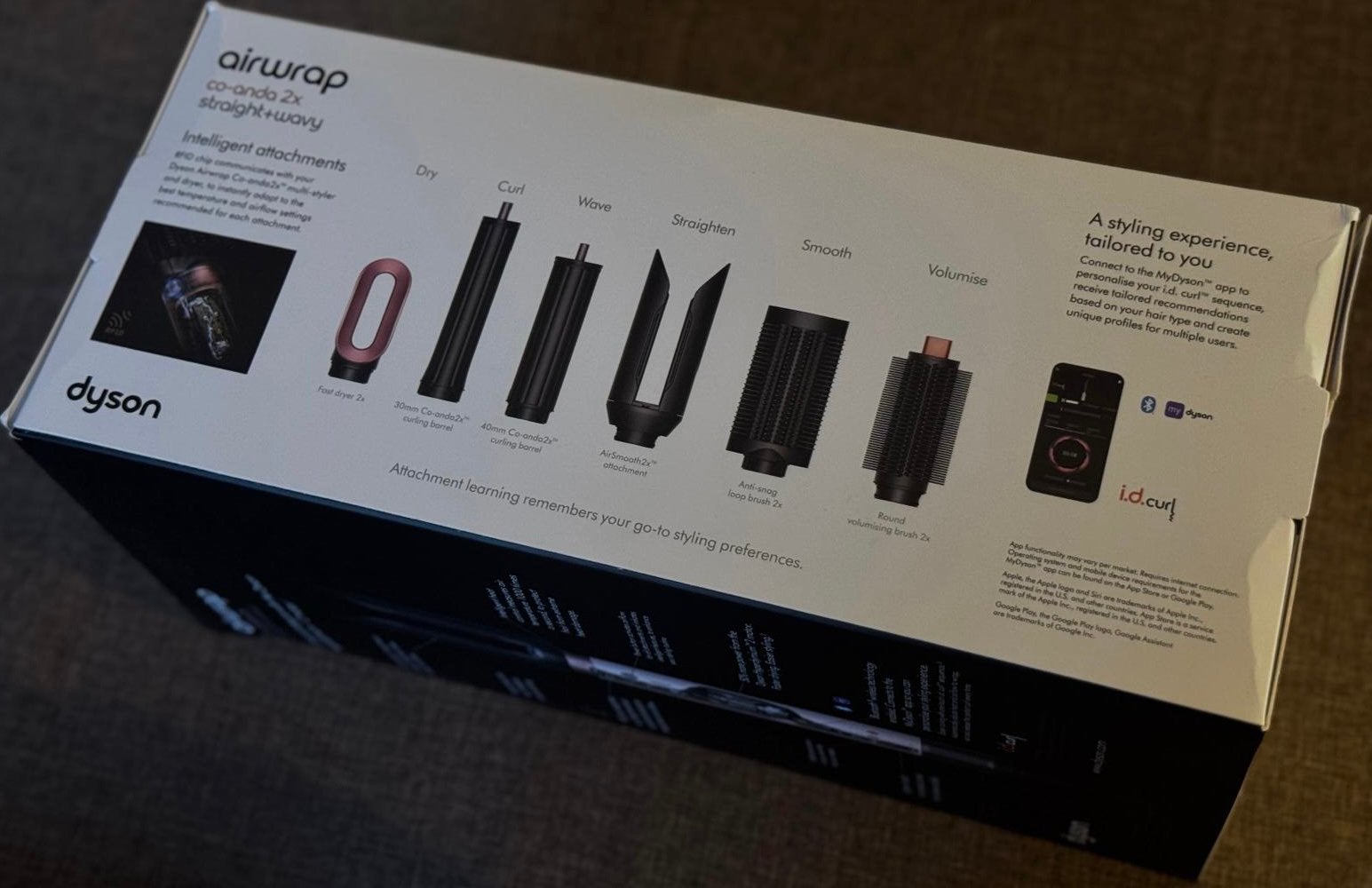 Dyson Airwrap Co-anda 2x Straight + Wavy, Ophalen, Zo goed als nieuw
