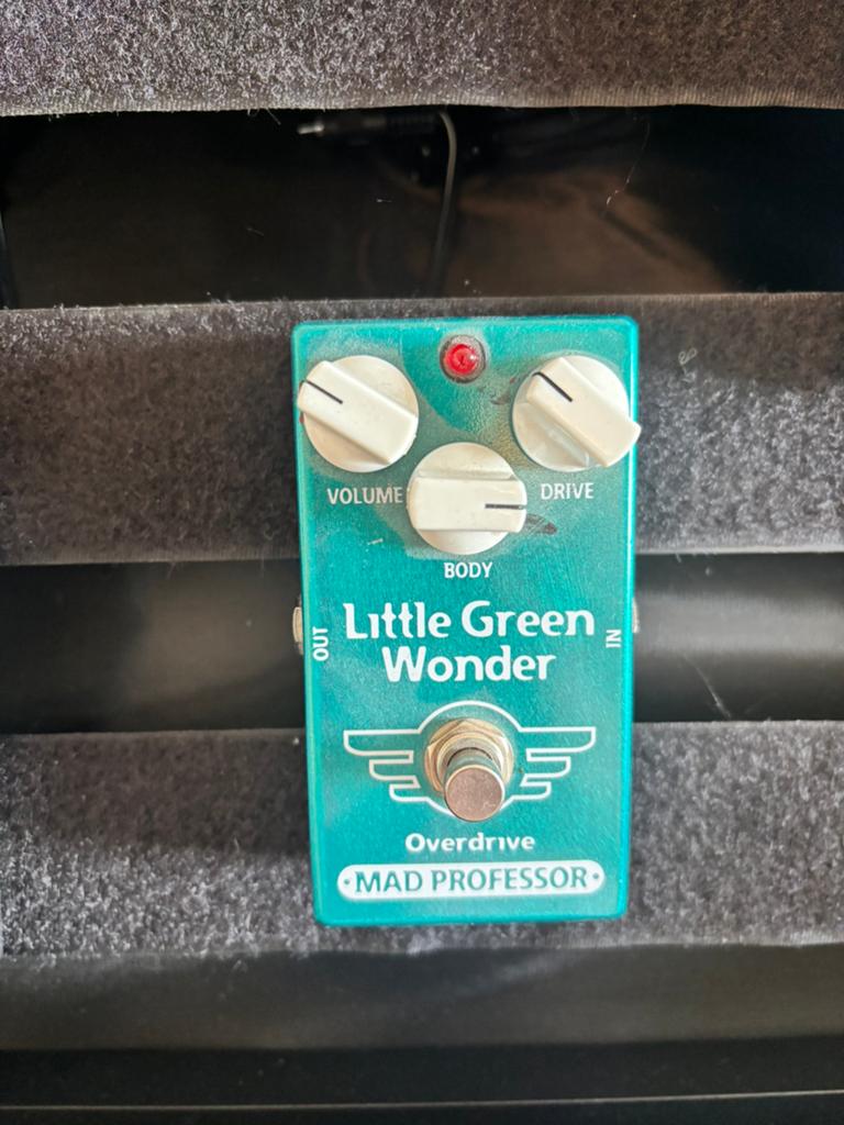 Little green wonder overdrive pedal, Muziek en Instrumenten, Ophalen, Zo goed als nieuw, Distortion, Overdrive of Fuzz