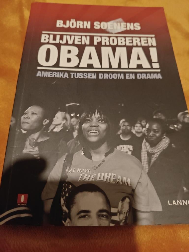 Bjorn Soenens - Blijven proberen Obama!, Ophalen, Maatschappij en Samenleving, Bjorn Soenens, Zo goed als nieuw
