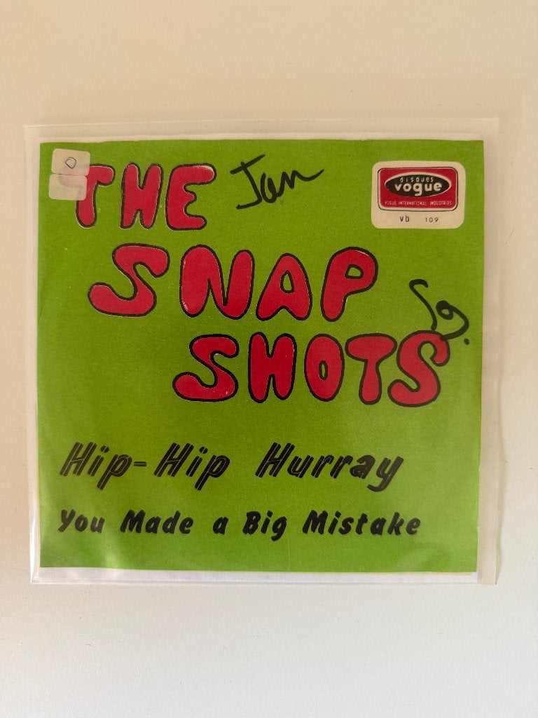 The Snap Shots - Garage Rock, Psychedelic, Enlèvement ou Envoi, 7 inch, Comme neuf, Rock et Metal