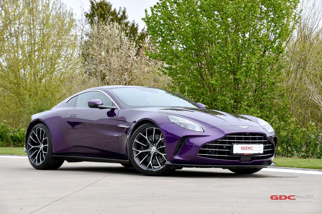 Aston Martin Vantage Coupé I PPF I Storm Purple, Autos, Cuir, Autres modèles, Achat, 3982 cm³