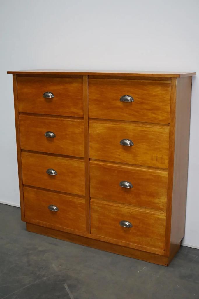Duitse Eiken Apotheekkast, Midden 20e Eeuw, Antiek en Kunst, Ophalen of Verzenden